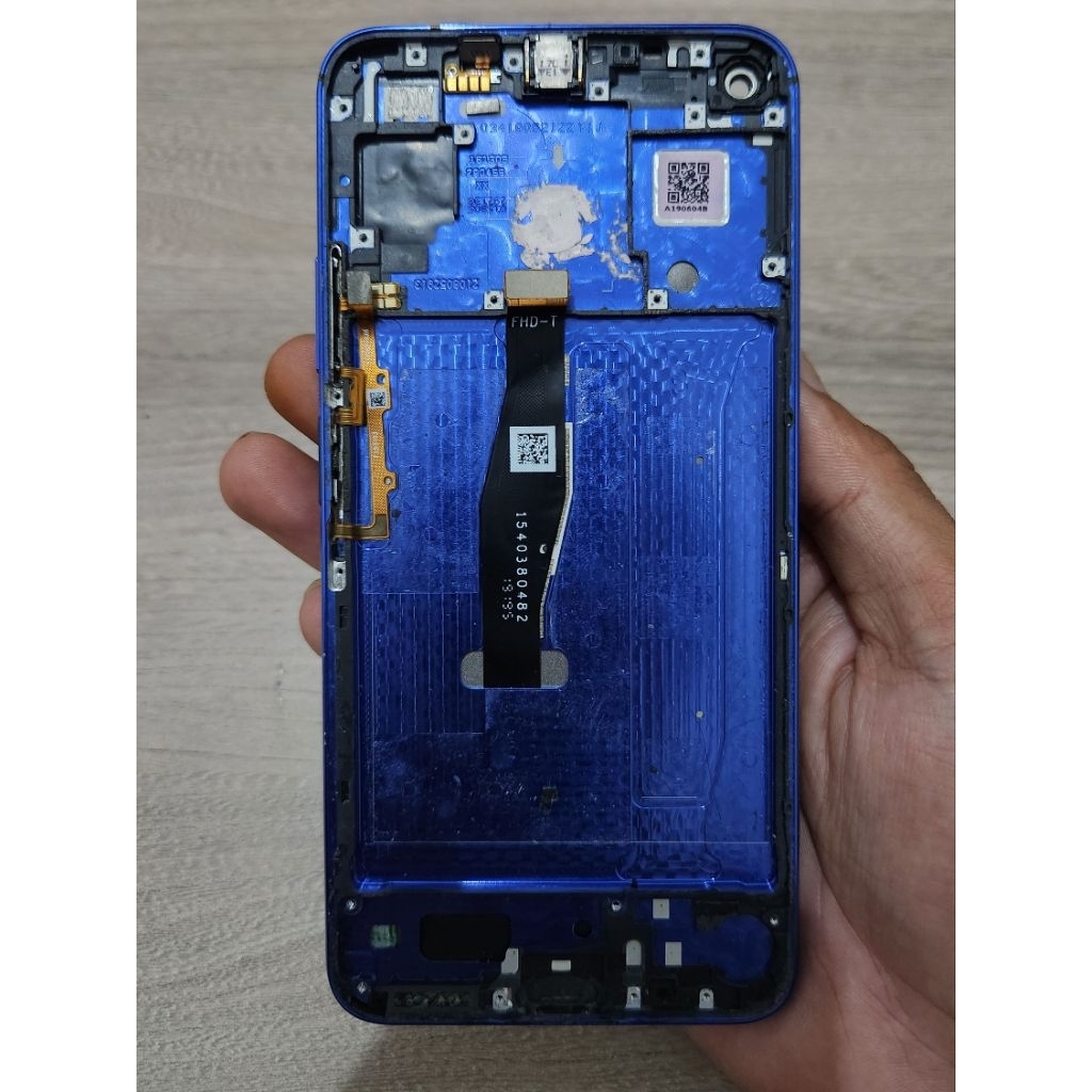 Frame/Tatakan lcd/Housing Copotan Huawei Nova 5t Warna Biru