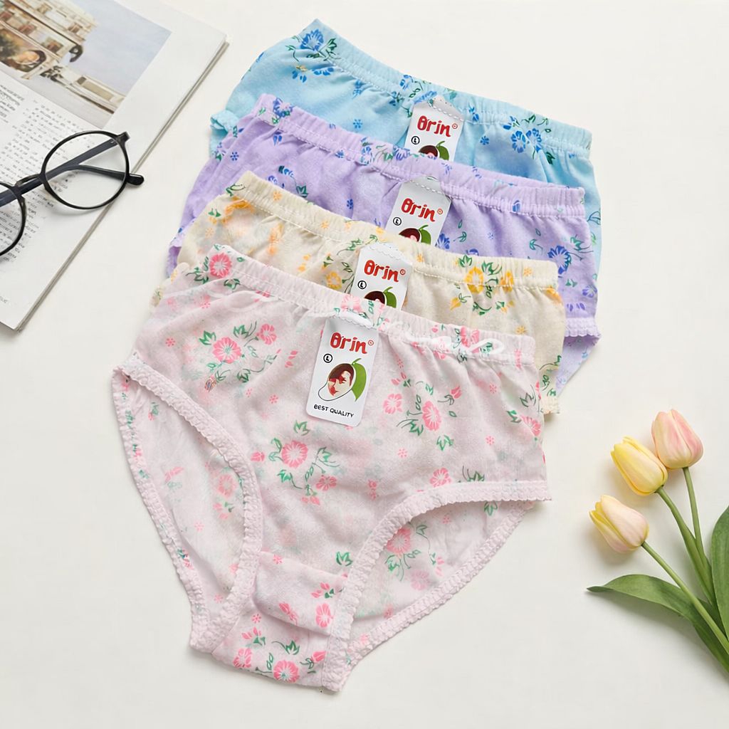 Celana Dalam Wanita ORIN- Nyaman, Adem, Motif Acak
