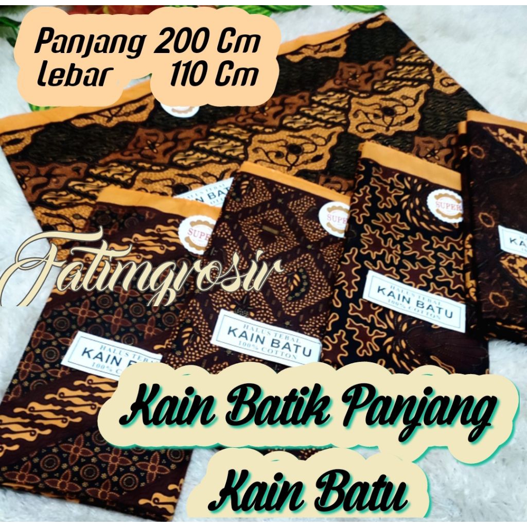 Kain Batik / Jarik batik Pekalongan / Kain panjang Samping batik halus