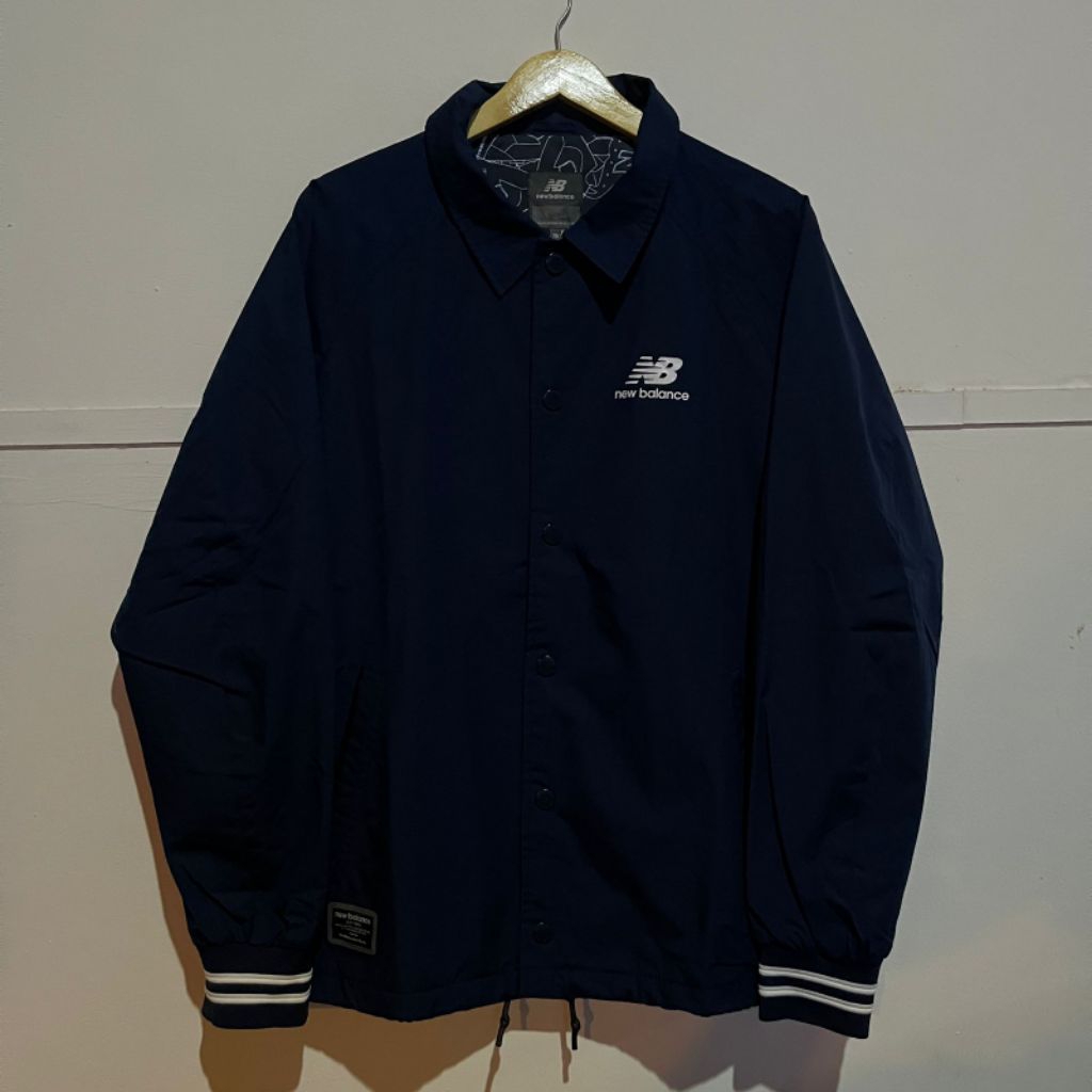 Coach Jacket New Balance Navy