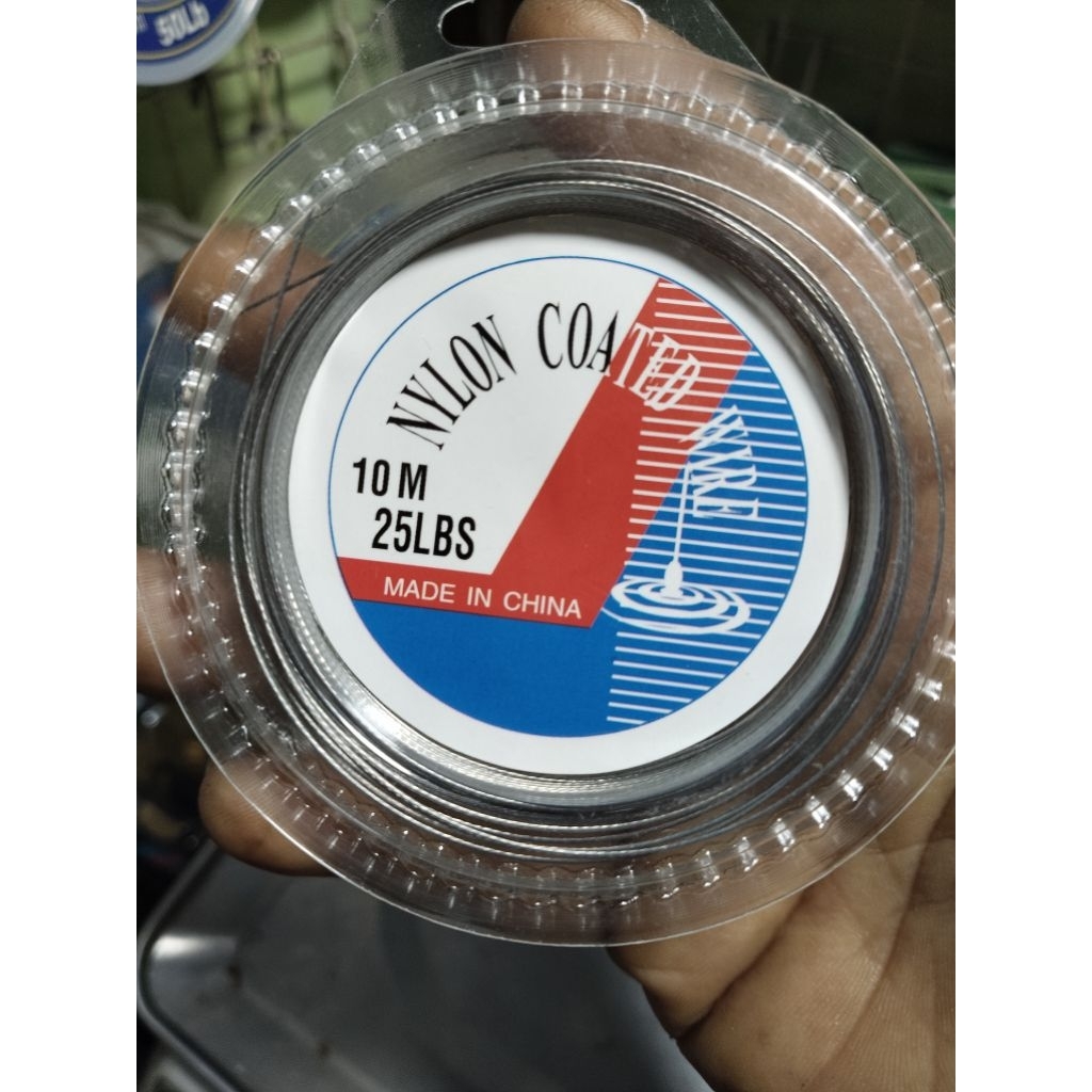 Kawat/Neklin Pancing Nylon Coated Wire