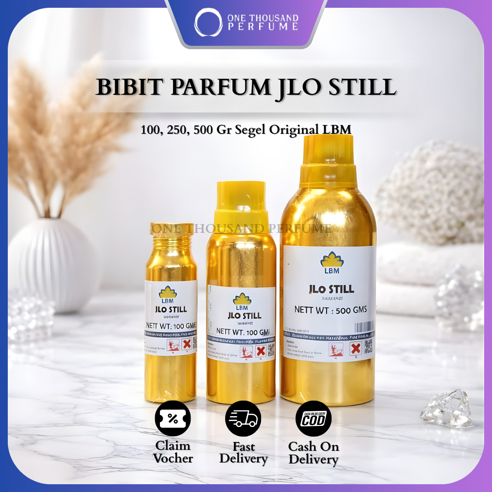 Bibit Parfum JLO Still Baru Murni Segel Original LBM Fragrance Kaleng