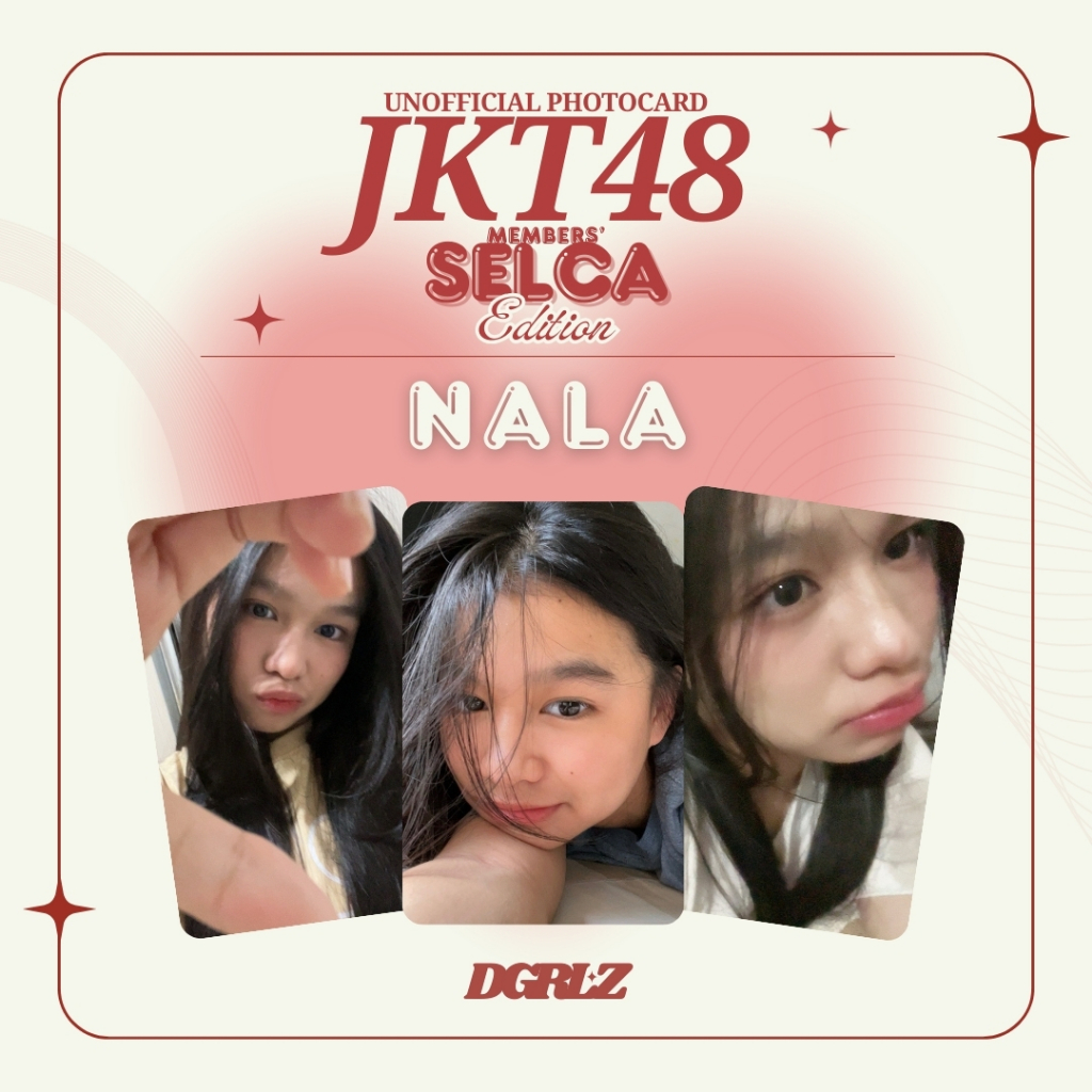 [5pcs] JKT48 NALA PREMIUM PHOTOCARD LOMOCARD "SELCA ED." BY DGRLZ