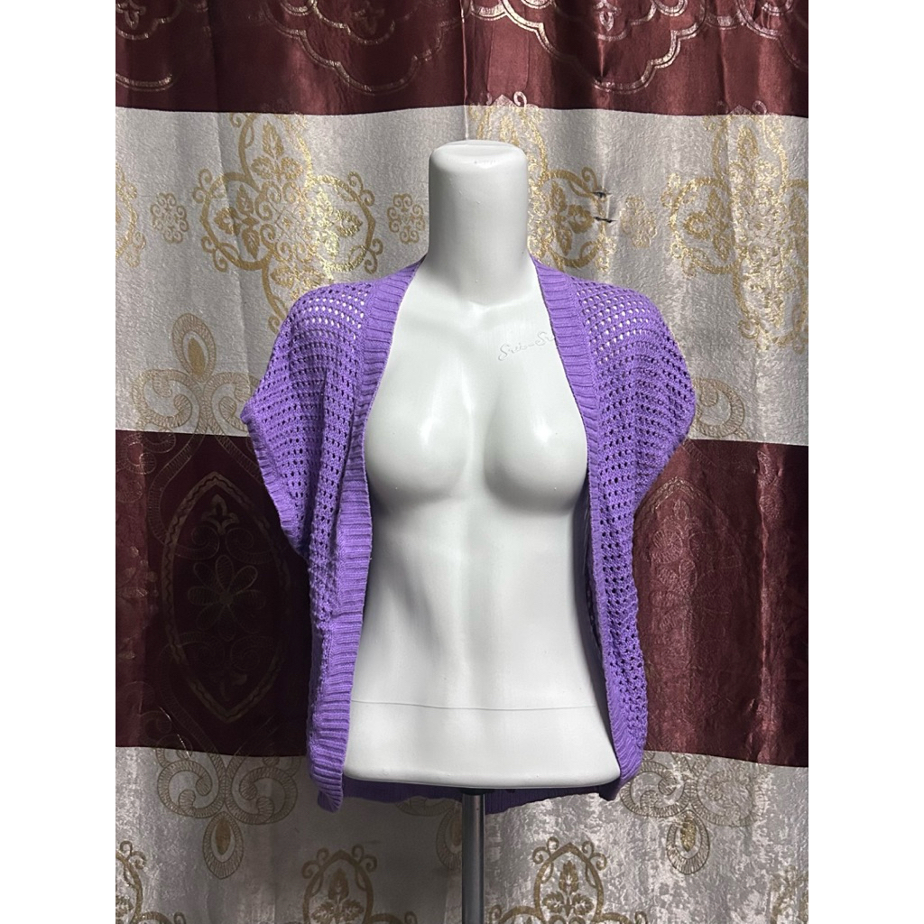 branded GAP fulltag - baju wanita cardigan rajut katbol / atasan outer batwing lengan pendek stylish