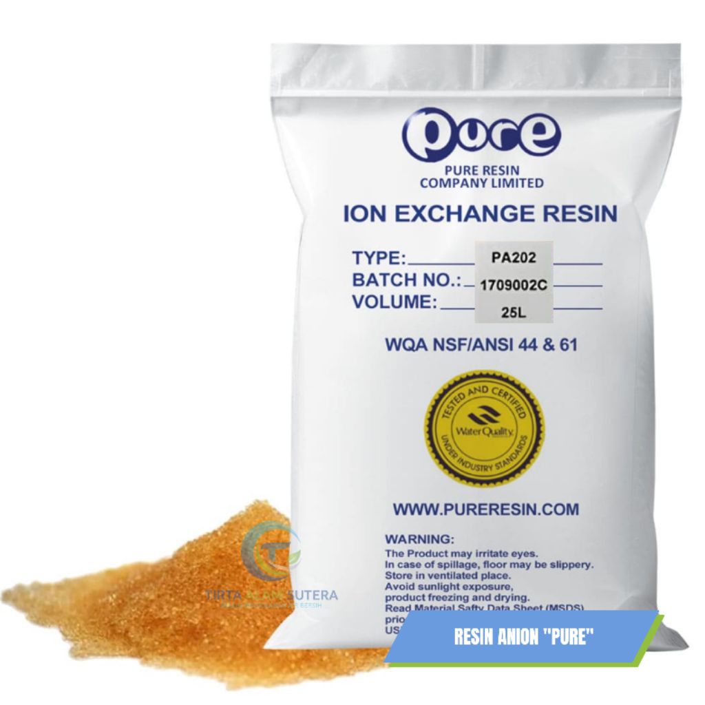 Resin Anion PURE - Resin anion demineral setara Purolite A400