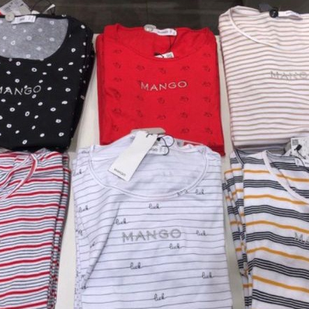 Mango Ori Sale Murah Kaos Wanita