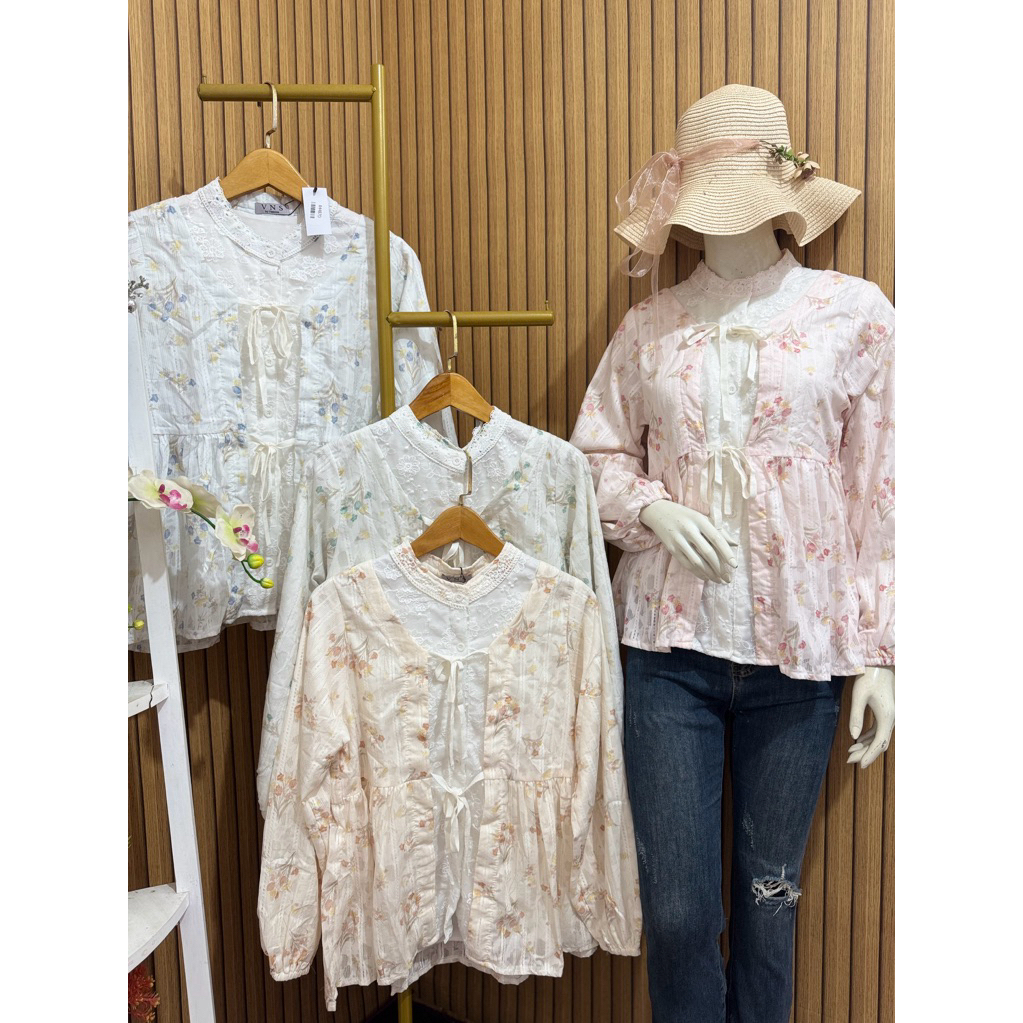 meisya atasan bordir premium