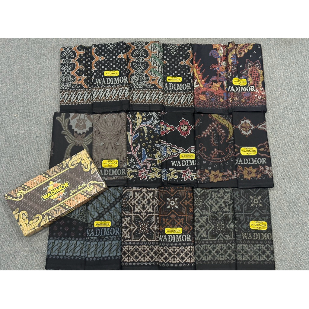(Grosir 10pcs) Sarung WADIMOR Batik Jawa Malay / Mangkasari Sarung Blitar