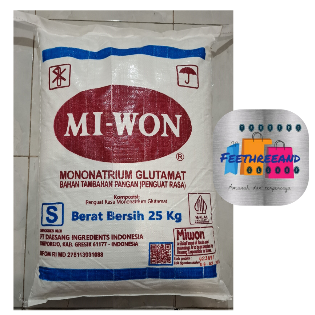 Miwon sak 25 kg bulk S (ambil sendiri lebih murah)