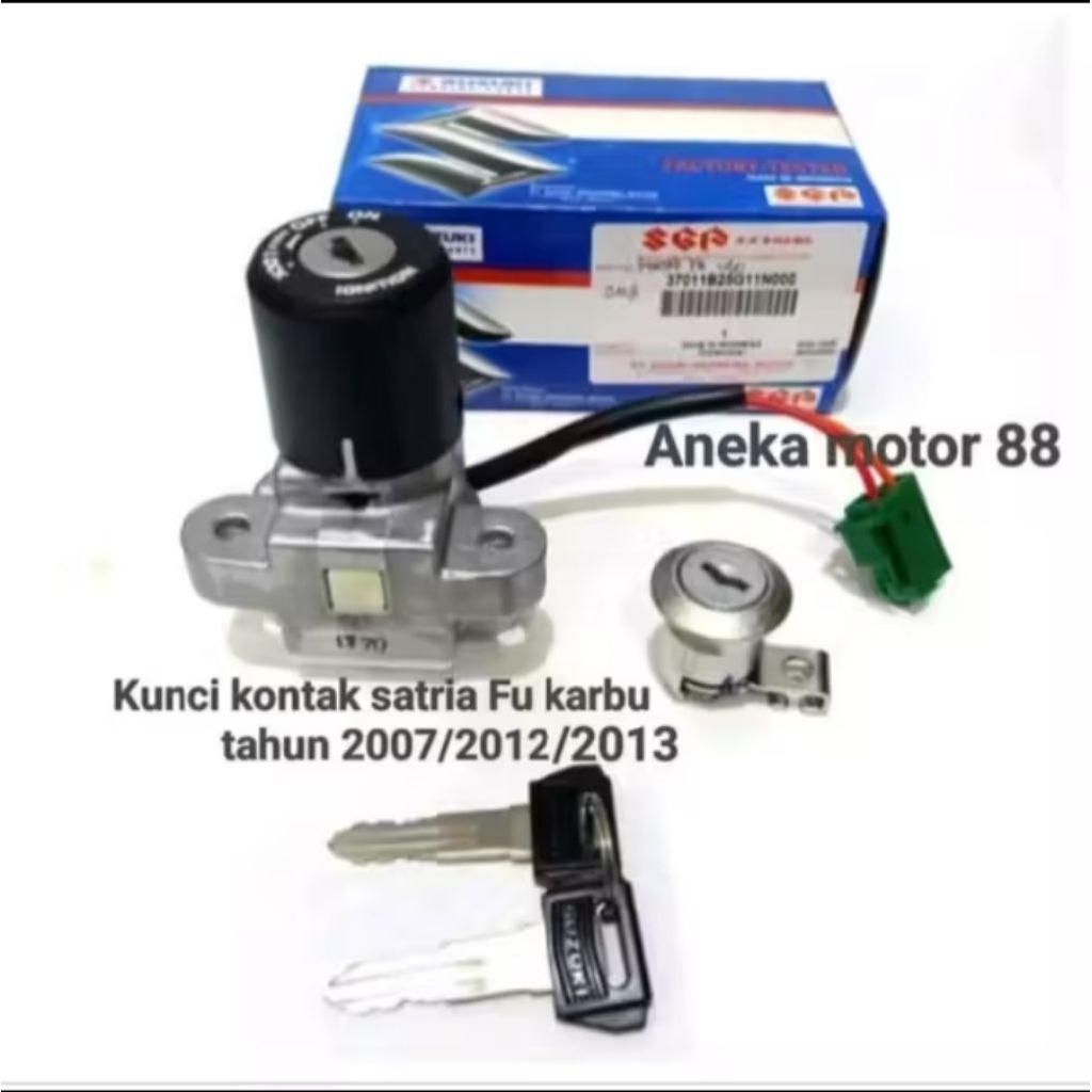 PROMO KUNCI KONTAK SET ORIGINAL SUZUKI SATRIA FU TAHUN 2007/2013