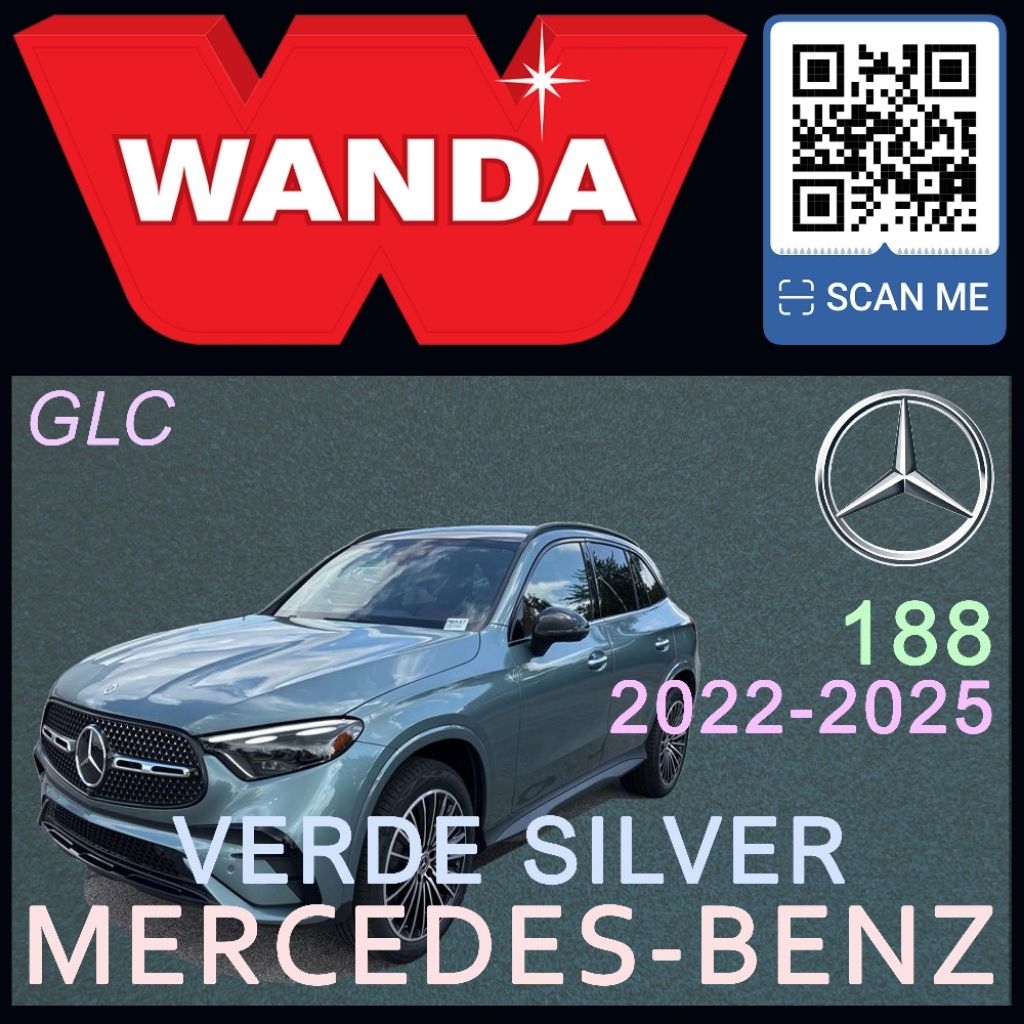 Cat Wanda Mercedes-Benz Verde Silver 188