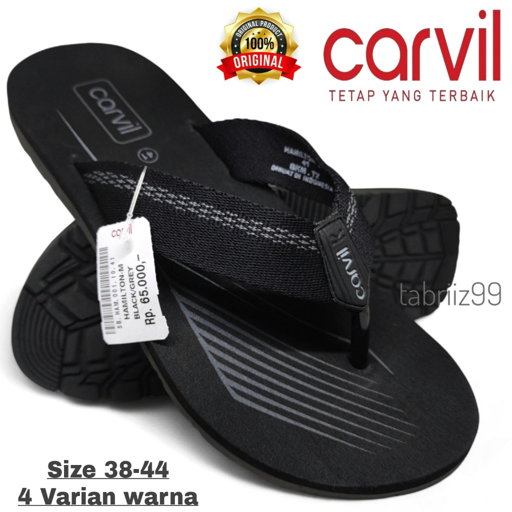 Sandal Carvil Pria Sandal Pria Carvil Terbaru - 100% ORIGINAL