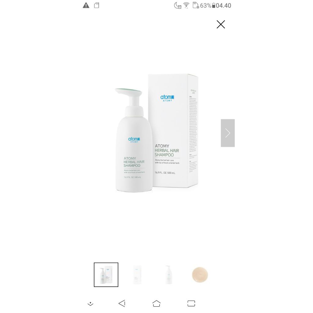 Atomy Herbal Hair Shampoo