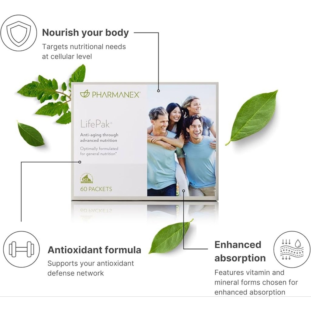 Suplemen Kesehatan Premium Original Life-Pak 30 saset