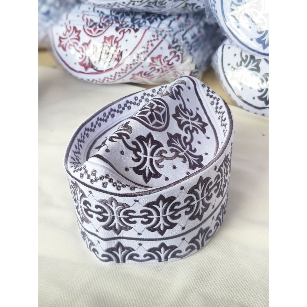 Peci Oman Motif terbaru/Peci Temboro