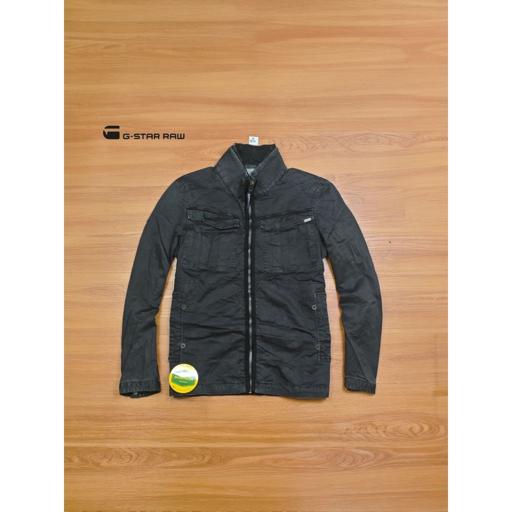 g star raw casual military parka canvas jacket