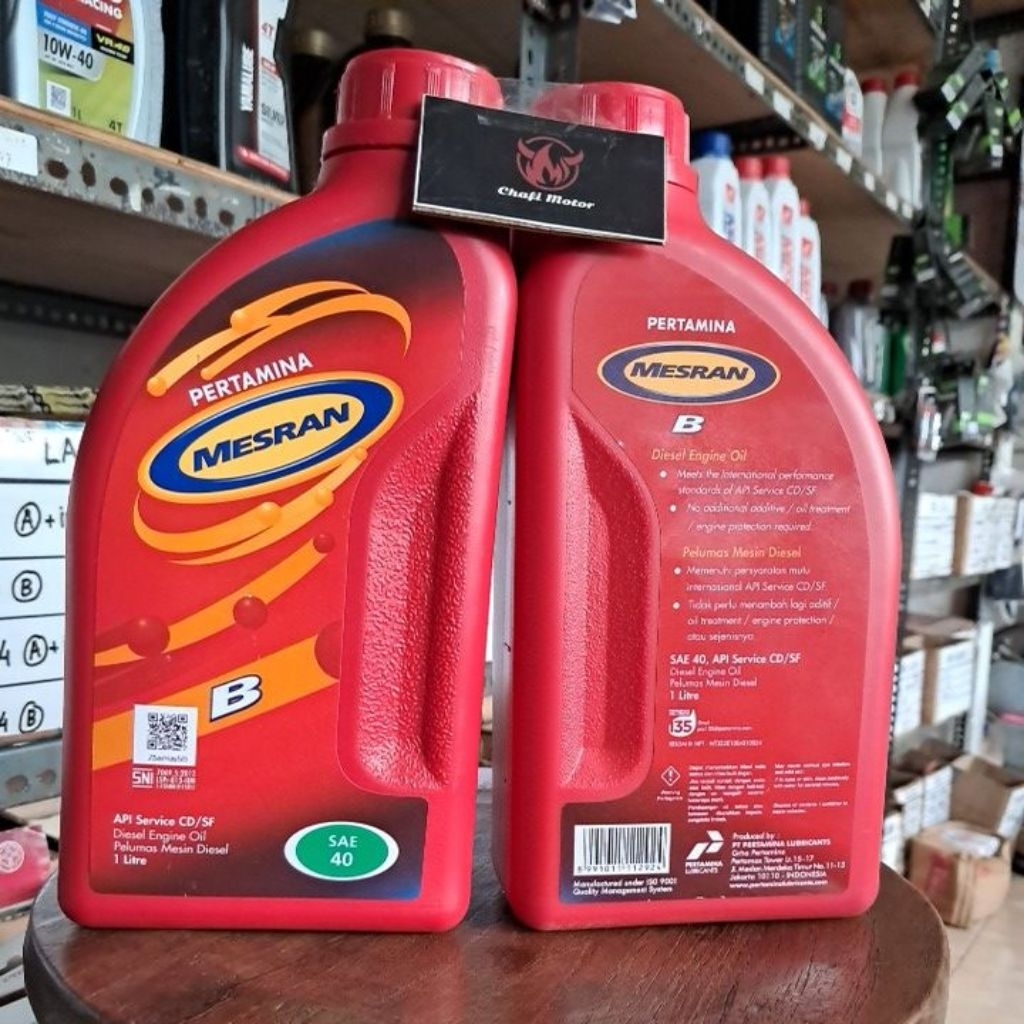 Oli Mesran B SAE 40 / PELUMAS MESIN DIESEL