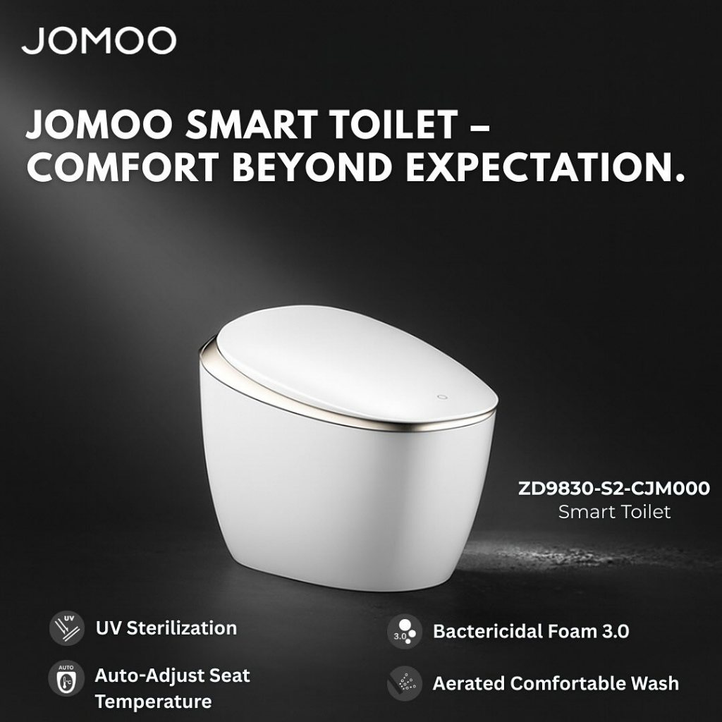 JOMOO SMART TOILET / TOILET PINTAR KAMAR MANDI DENGAN SENSOR OTOMATIS