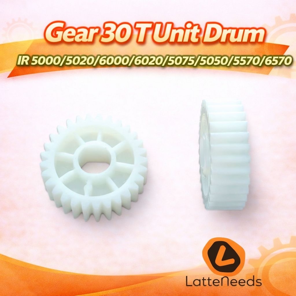 Gear 30 T Unit Drum 0125 IR 5000 5020 6000 6020 5075 5570 6570