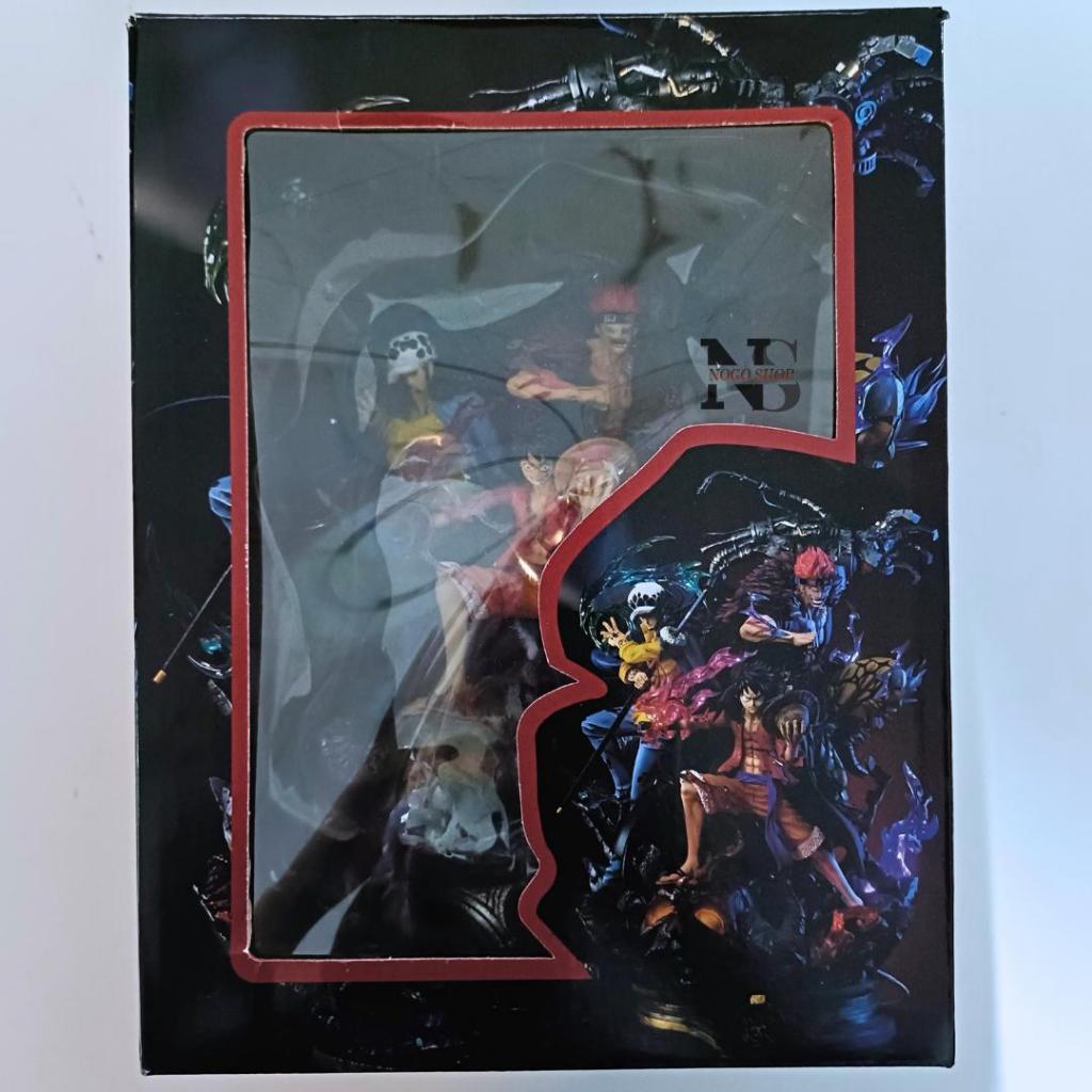 PVC Action Figure One Piece Luffy Kid Law Supernova Onigashima Wano