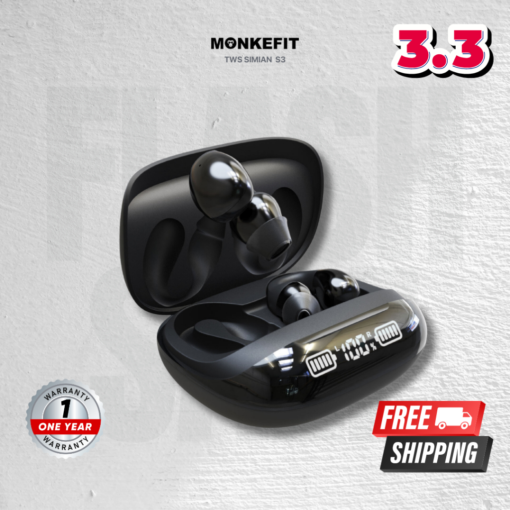 Monkefit TWS clip Earphone - Simian S3