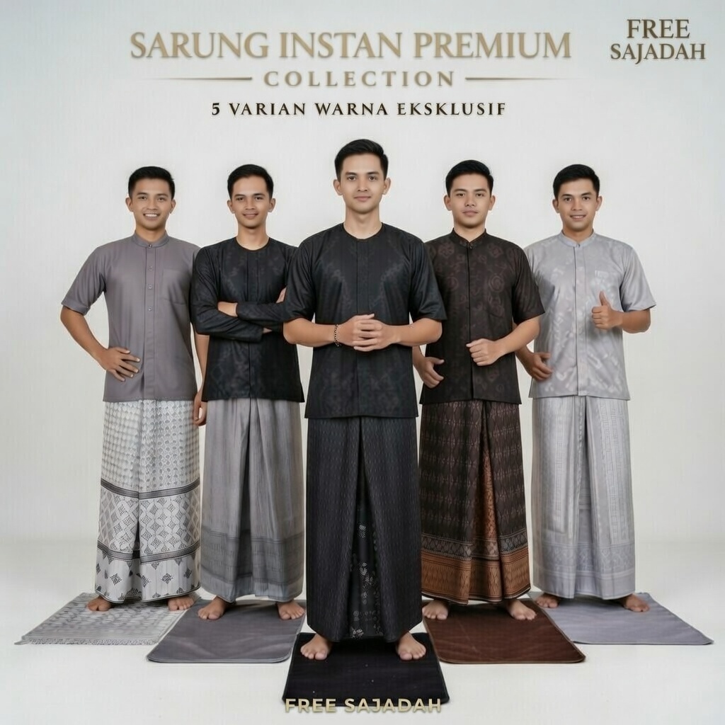 SARUNG INSTAN WADIMOR KATUN ADA SAKU DISAMPING KANAN DAN KIRI