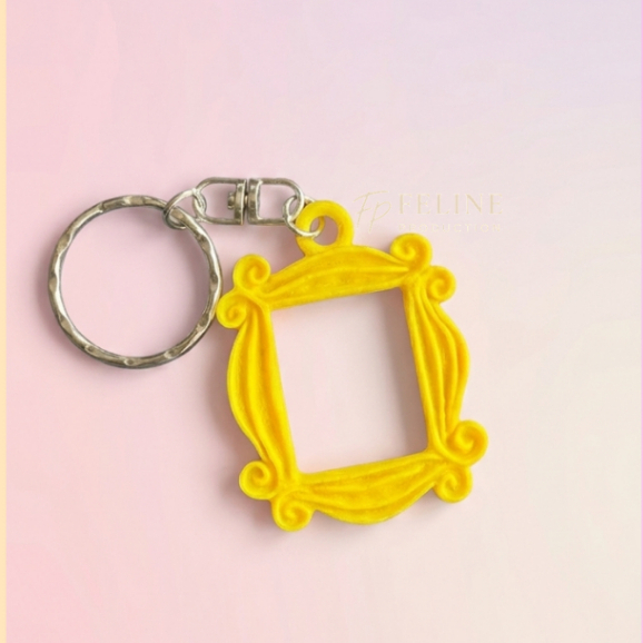 Keychain Friends Frame – Mini Frame Gantungan Kunci Estetik & Unik | TV Show Friends