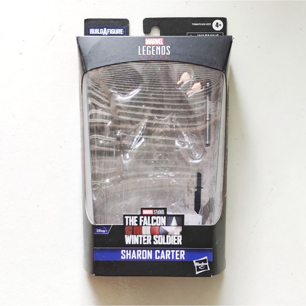 Marvel Legends Box dan Aksesoris Tangan dan Senjata Sharon Carter