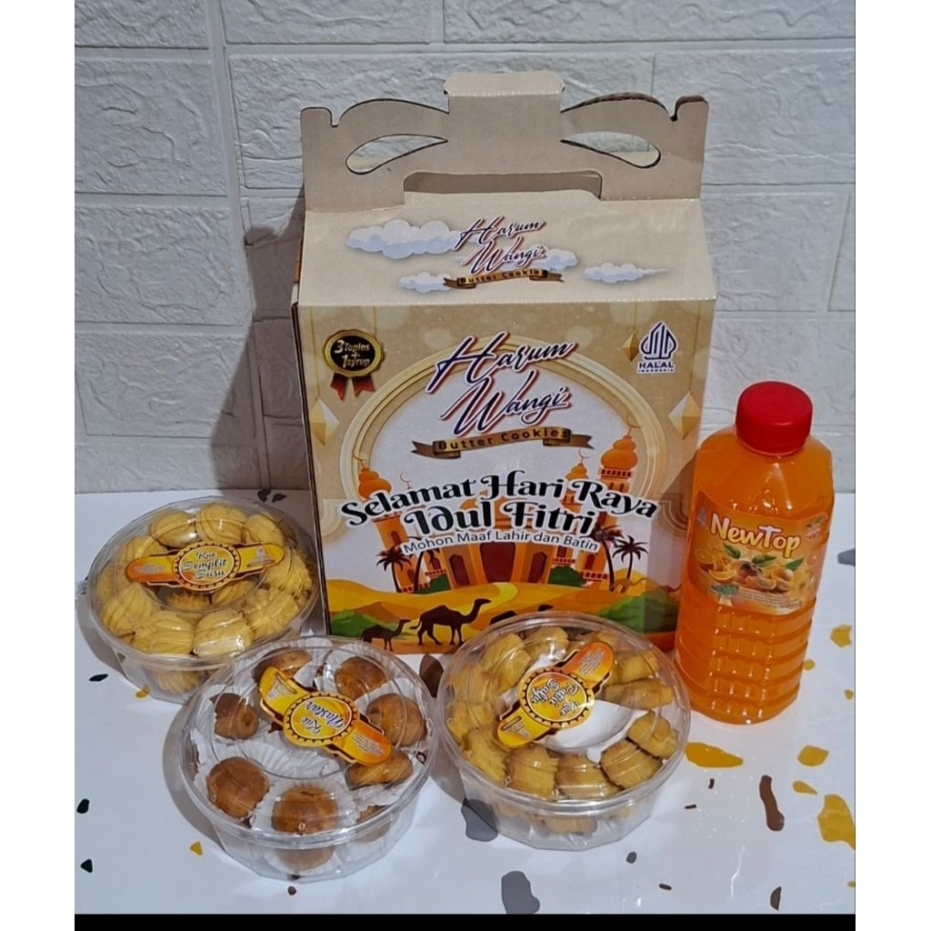 paket kue lebaran 1+3 Harum wangi