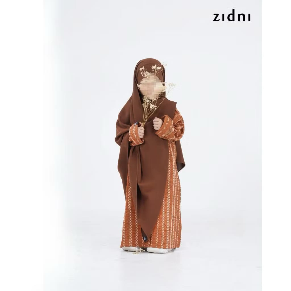 preloved abaya dress muslim anak by zidni.id size S & L