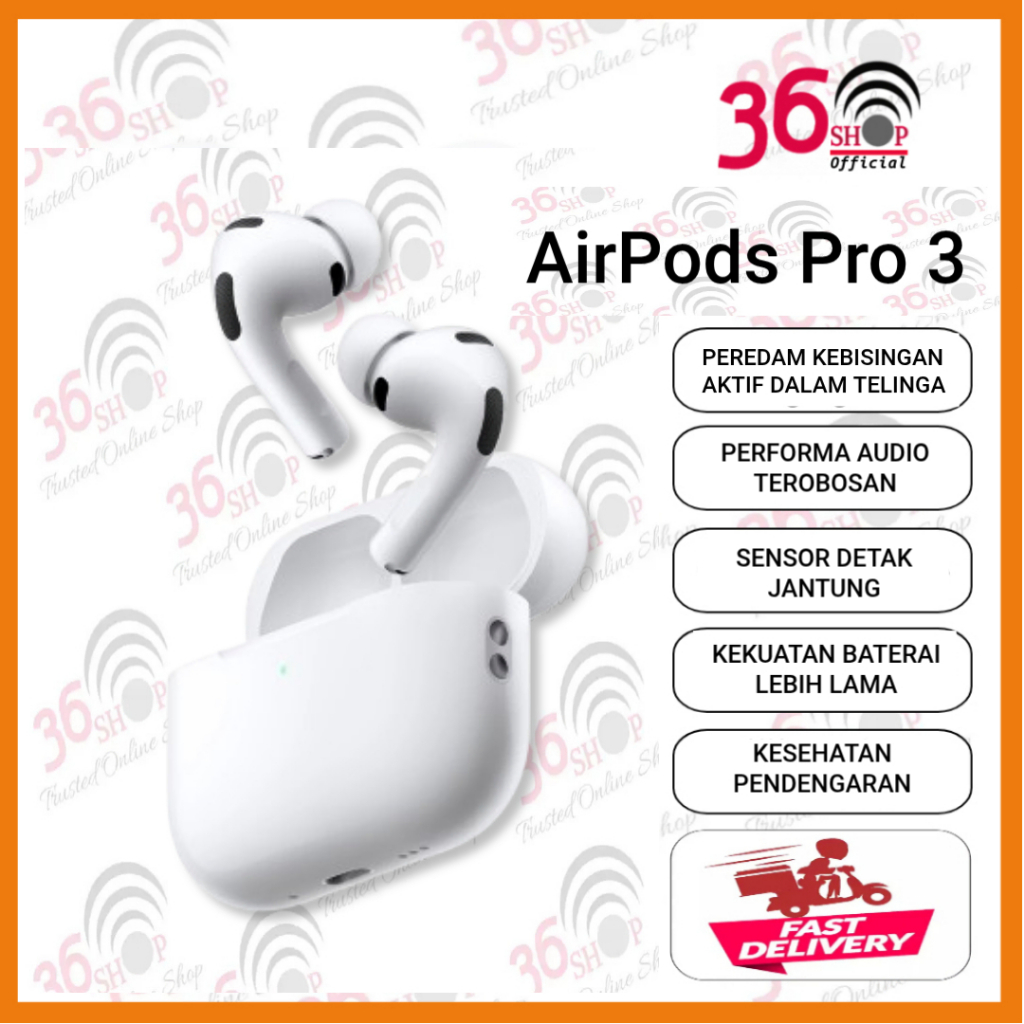 AirPods Pro 3 | audio bluetooth headset Original Garansi Resmi
