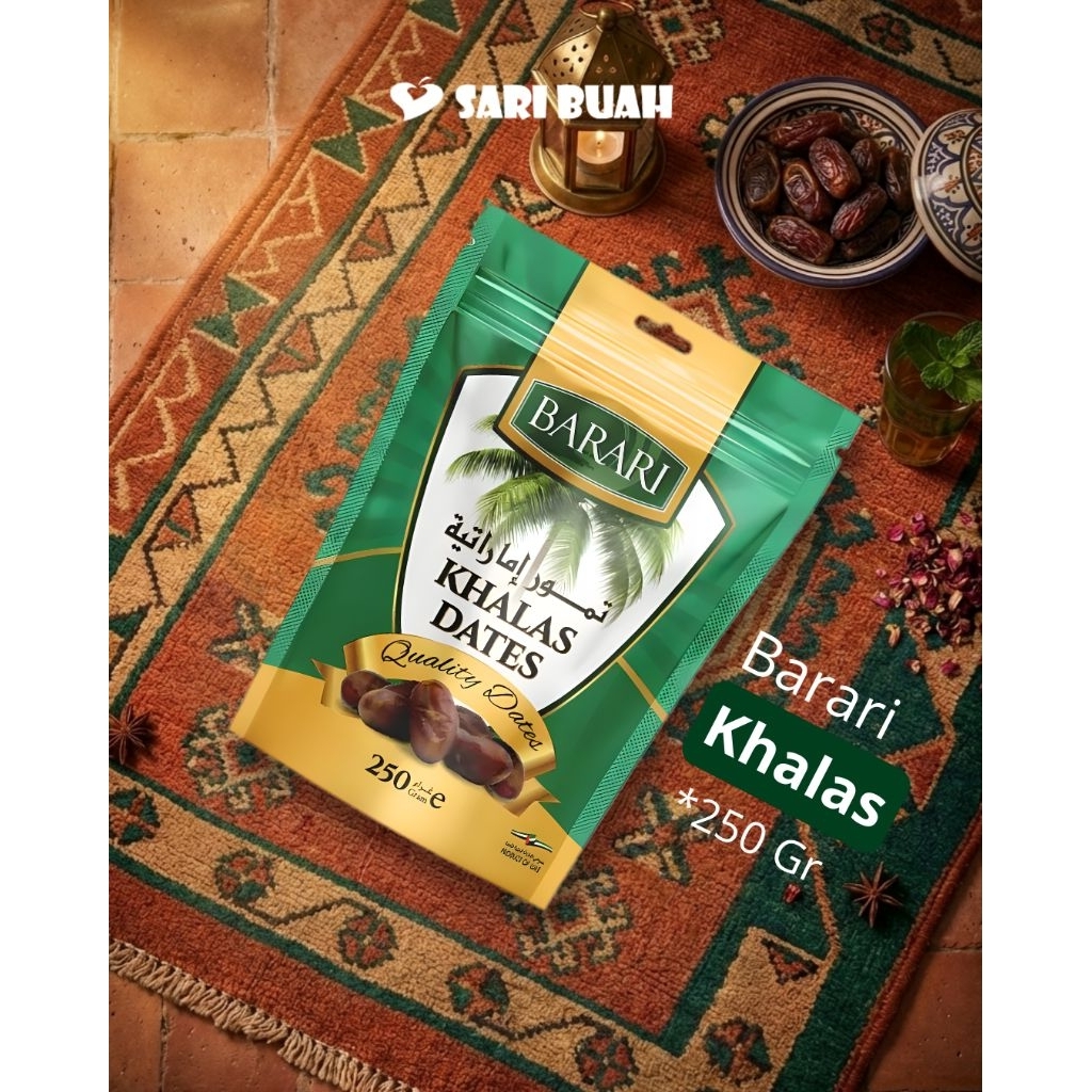 Kurma Barari Khalas 250 gr