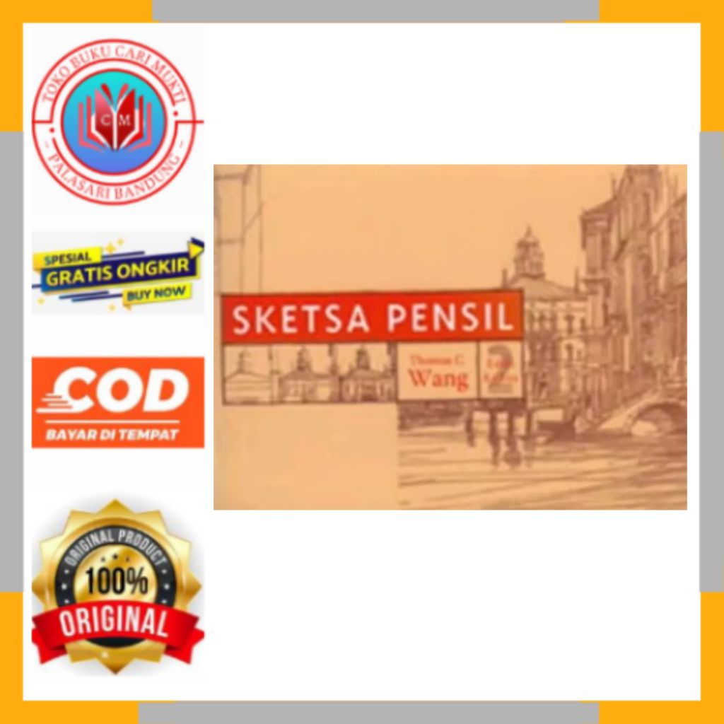 ERLANGGA BUKU SKETSA PENSIL THOMAS C.WANG EDISI 2 BUKU ORIGINAL