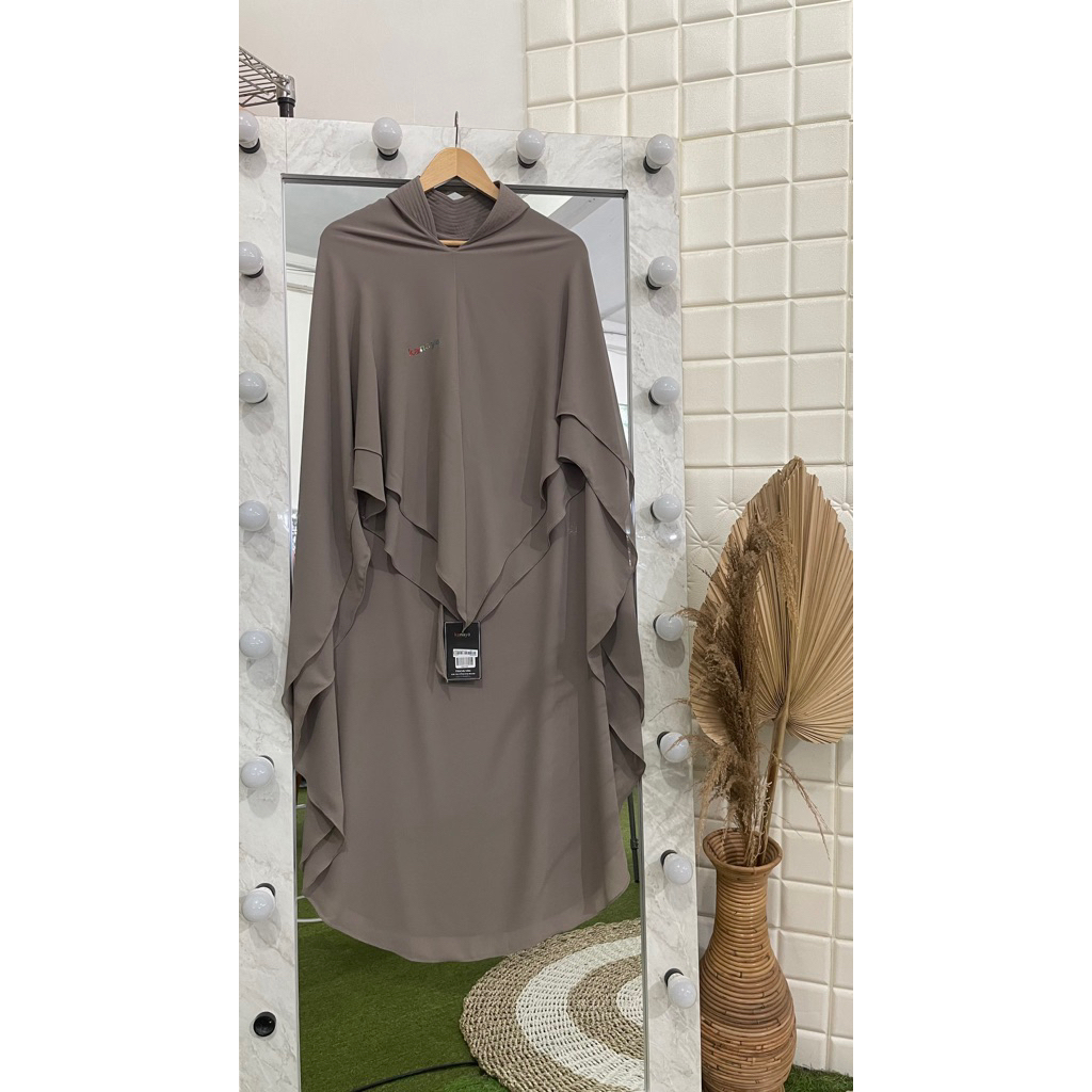 KHIMAR HALIMAH BY KANAYA BOUTIQUE/KHIMAR BANJARMASIN/KHIMAR CERUTY/KHIMAR 2 LAYER/KHIMAR TERBARU/KHI