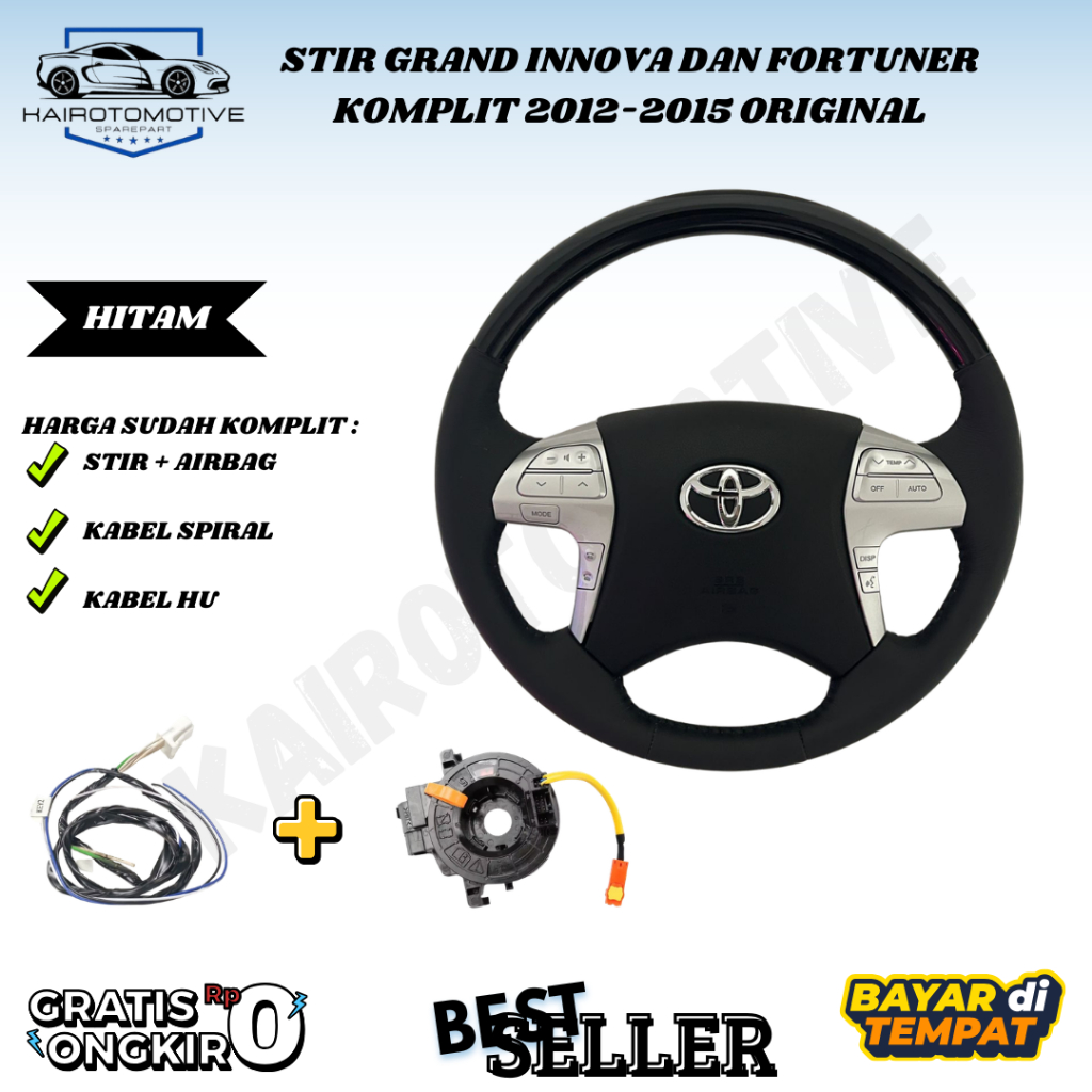 Stir Grand Innova dan Fortuner Komplit 2012-2015 Original