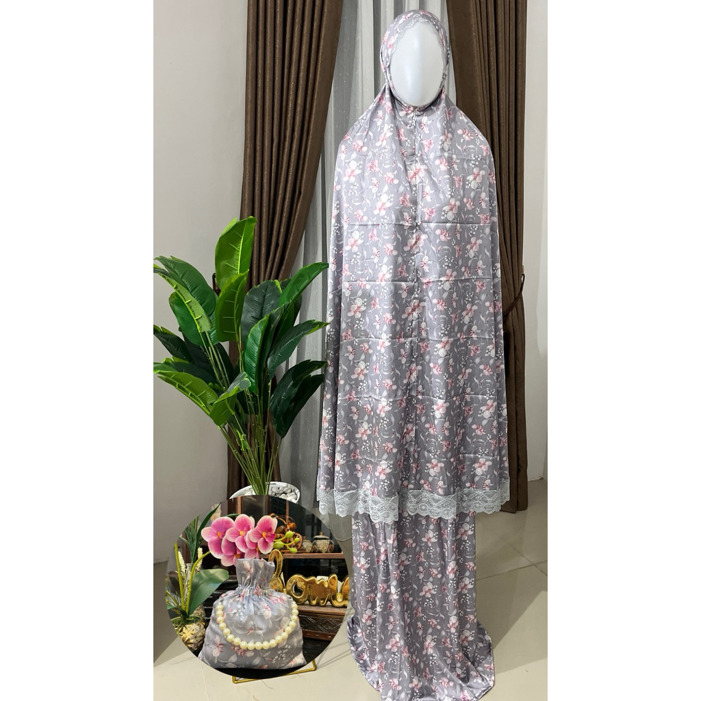 mukenah armani silk murah