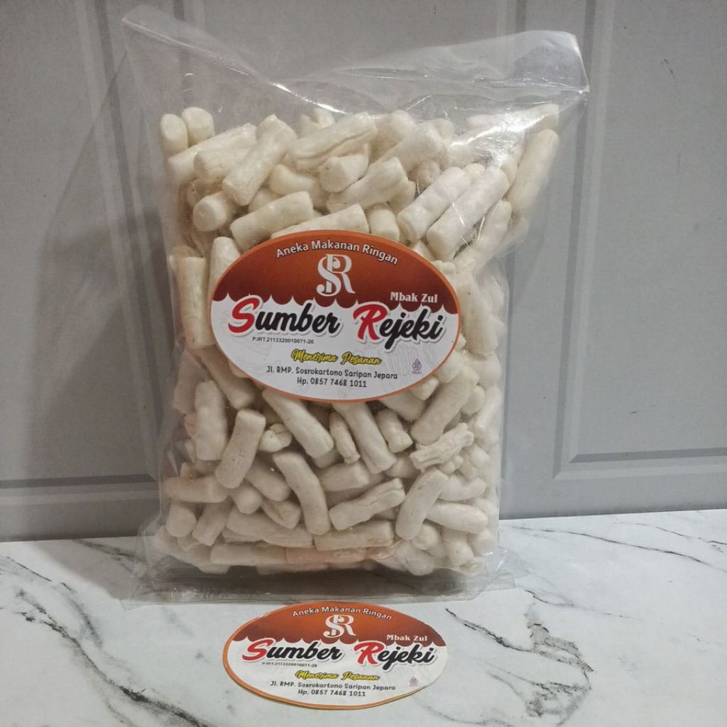 KRUPUK IKAN TONGKOL ORIGINAL  SPESIAL KEMASAN LEBARAN BERAT 270  GRAM