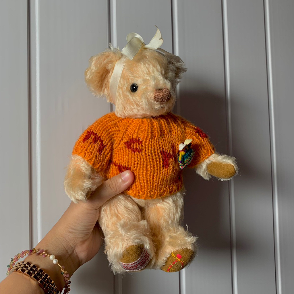 Teddy Bear Merry Thought Mohair Japan Limited Edition