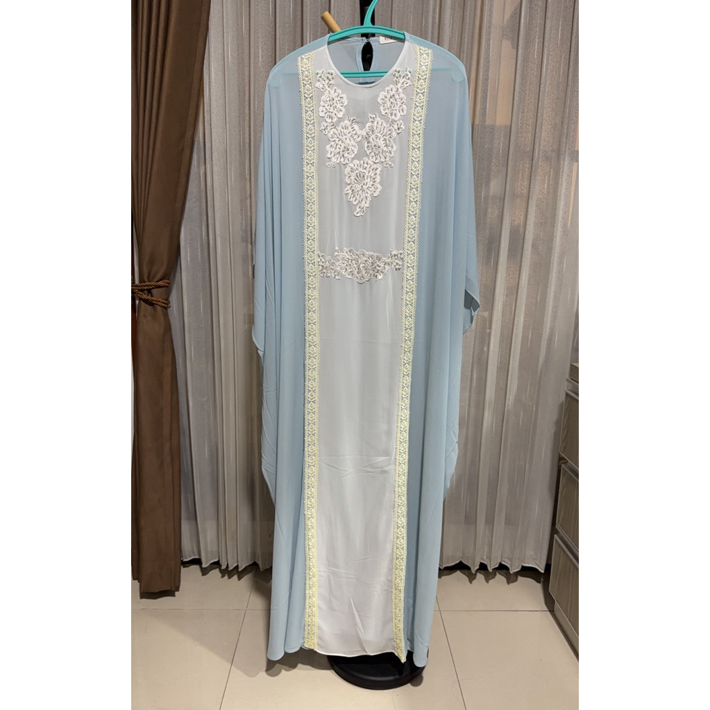 PRELOVED baju kaftan muslim pesta wanita perempuan