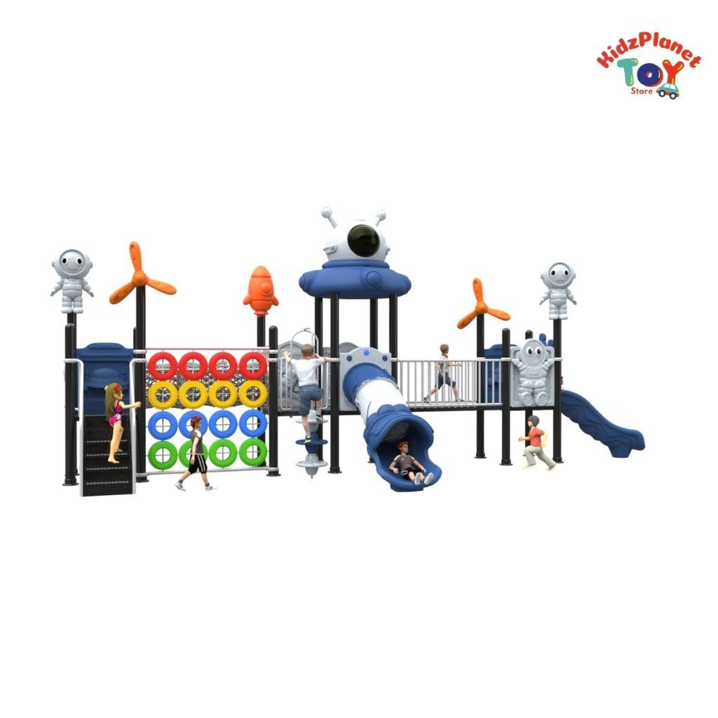 OUTDOOR PLAYGROUND SET TEMA ASTRONOT PEROSOTAN