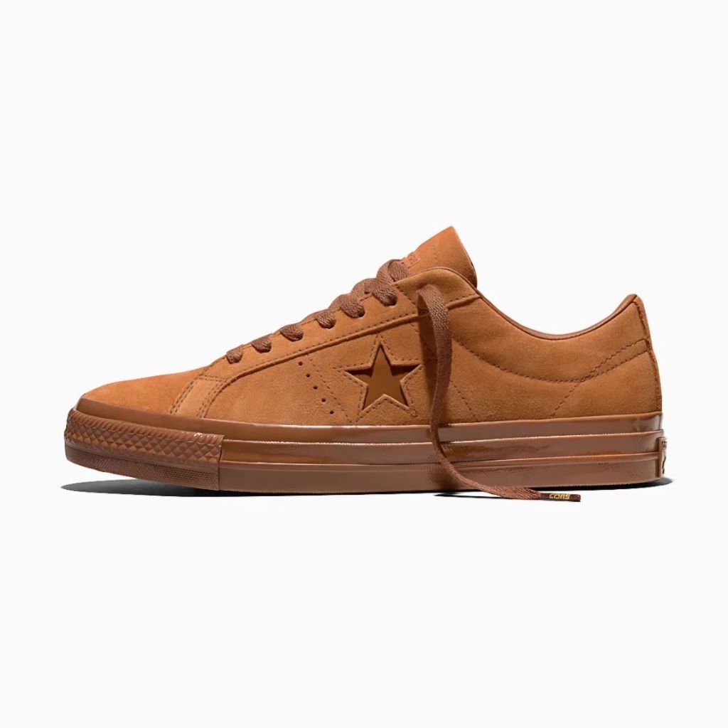 Sepatu Sneakers Converse One Star Pro - All Brown Original 100% BNIB (Resmi PT. MAP)