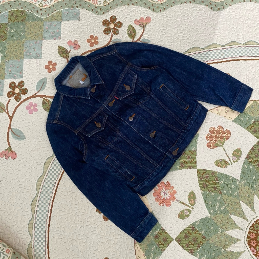 jacket trucker denim vintage big John super cakep like new