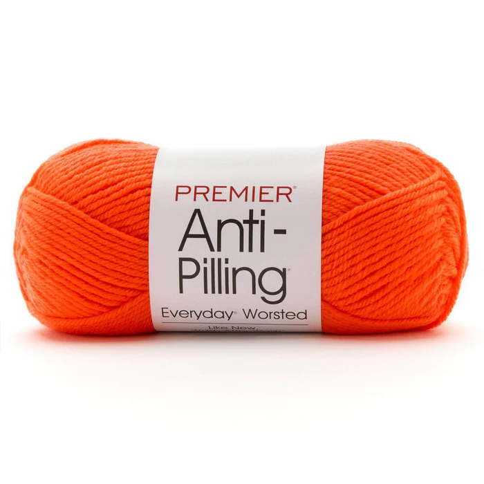 Premier Anti Pilling Everyday Worsted Flame Orange