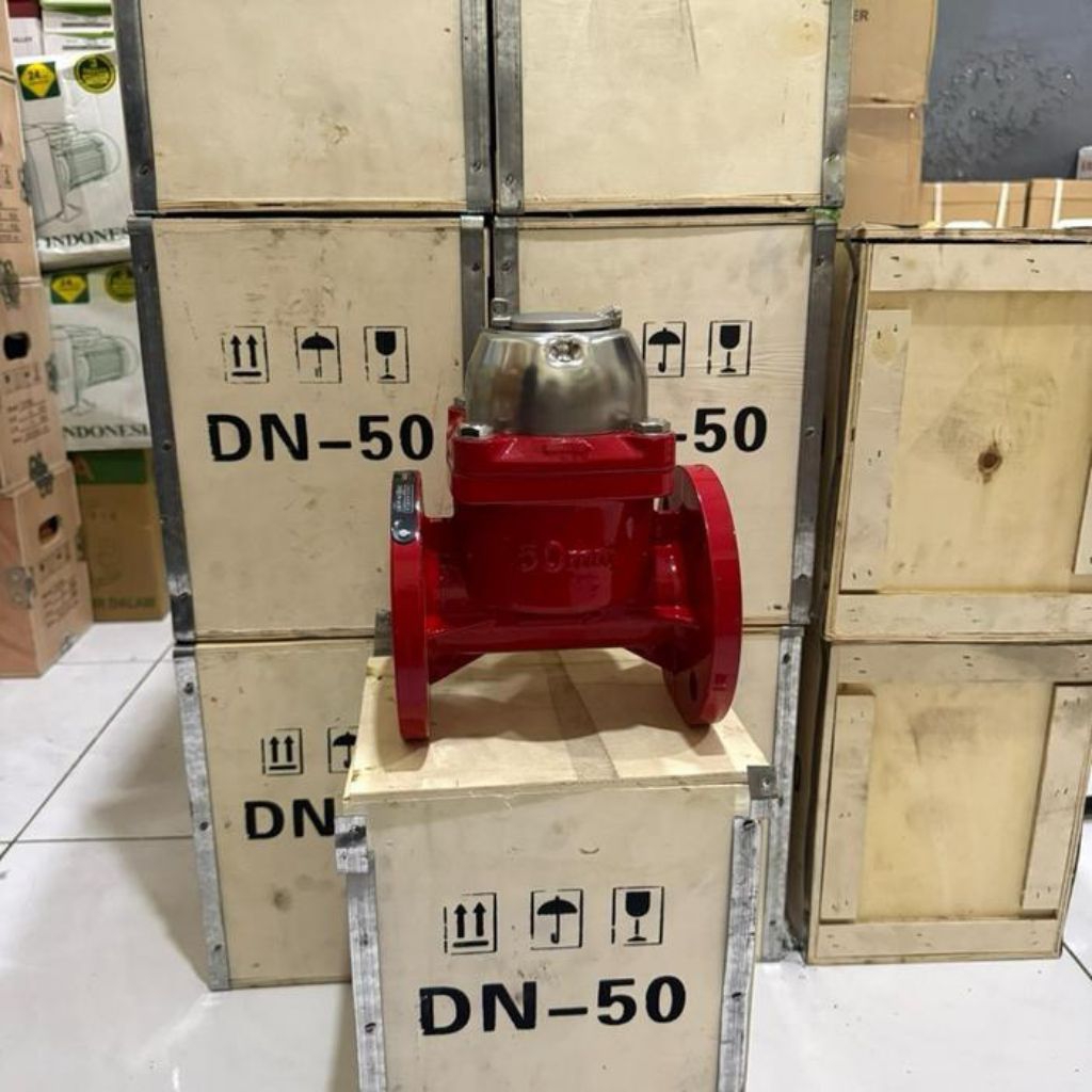 FLOW METER AIR LIMBAH SHM 2 INCH - 2” WATER METER SHM DN50