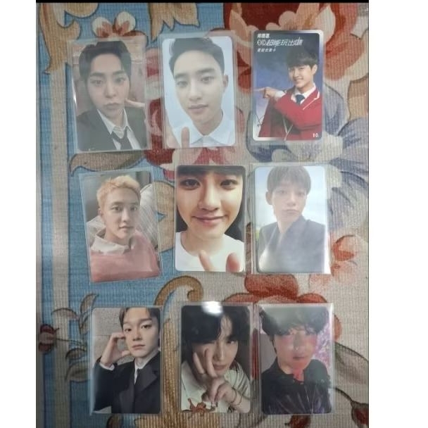 EXO DFTF EXPANSION KAI PHOTOCARD EXO OFFICIAL KYUNGSOO DO KYUNGSOO SUHO XIUMIN CHEN