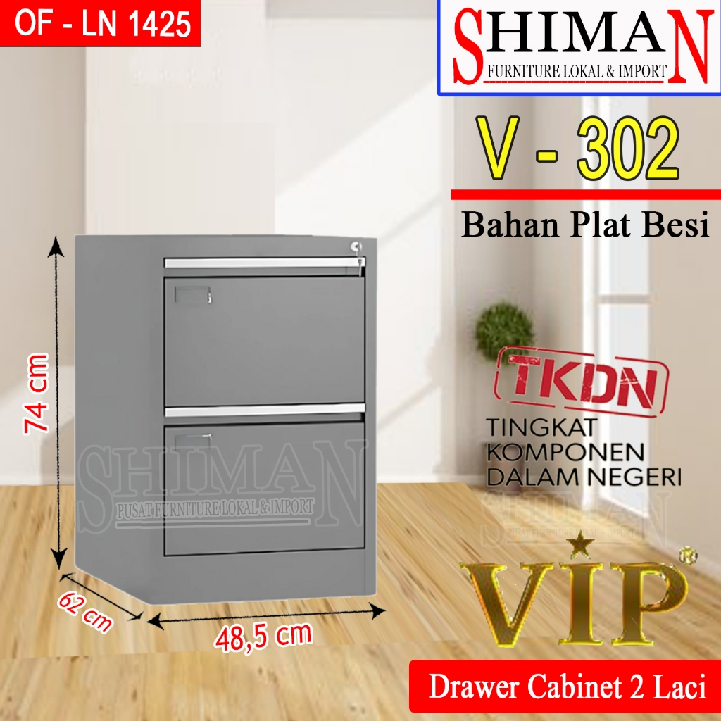 Lemari Arsip Besi VIP TKDN | Lemari Cabinet