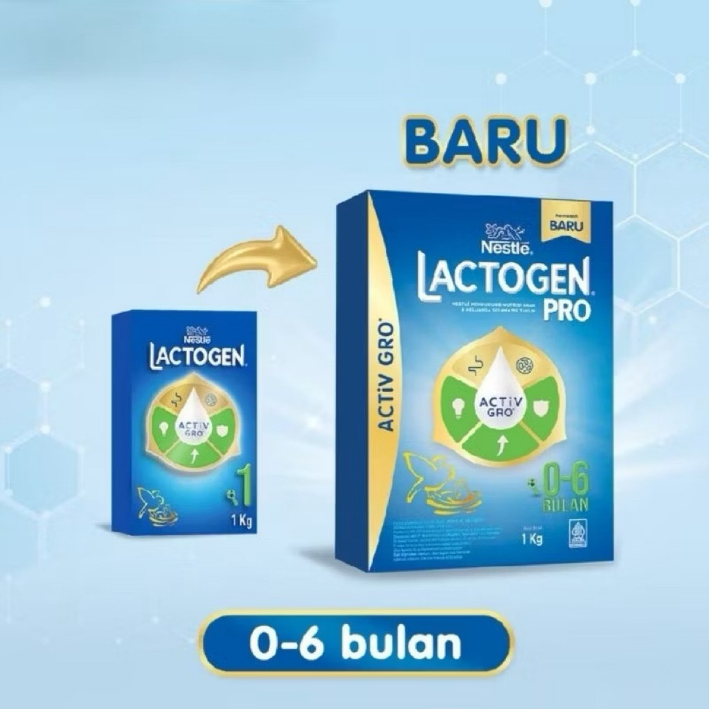 LACTOGEN PRO 0-6 bulan dan 6-12 bulan