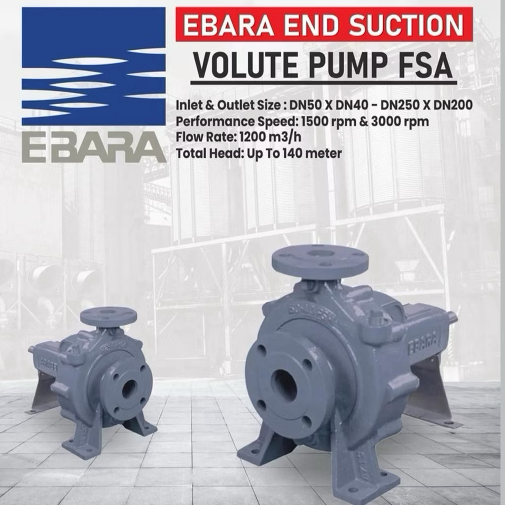 Pompa Ebara 65x50 FSJA / Ebara pump 65x50 FSJA Mechanical seal