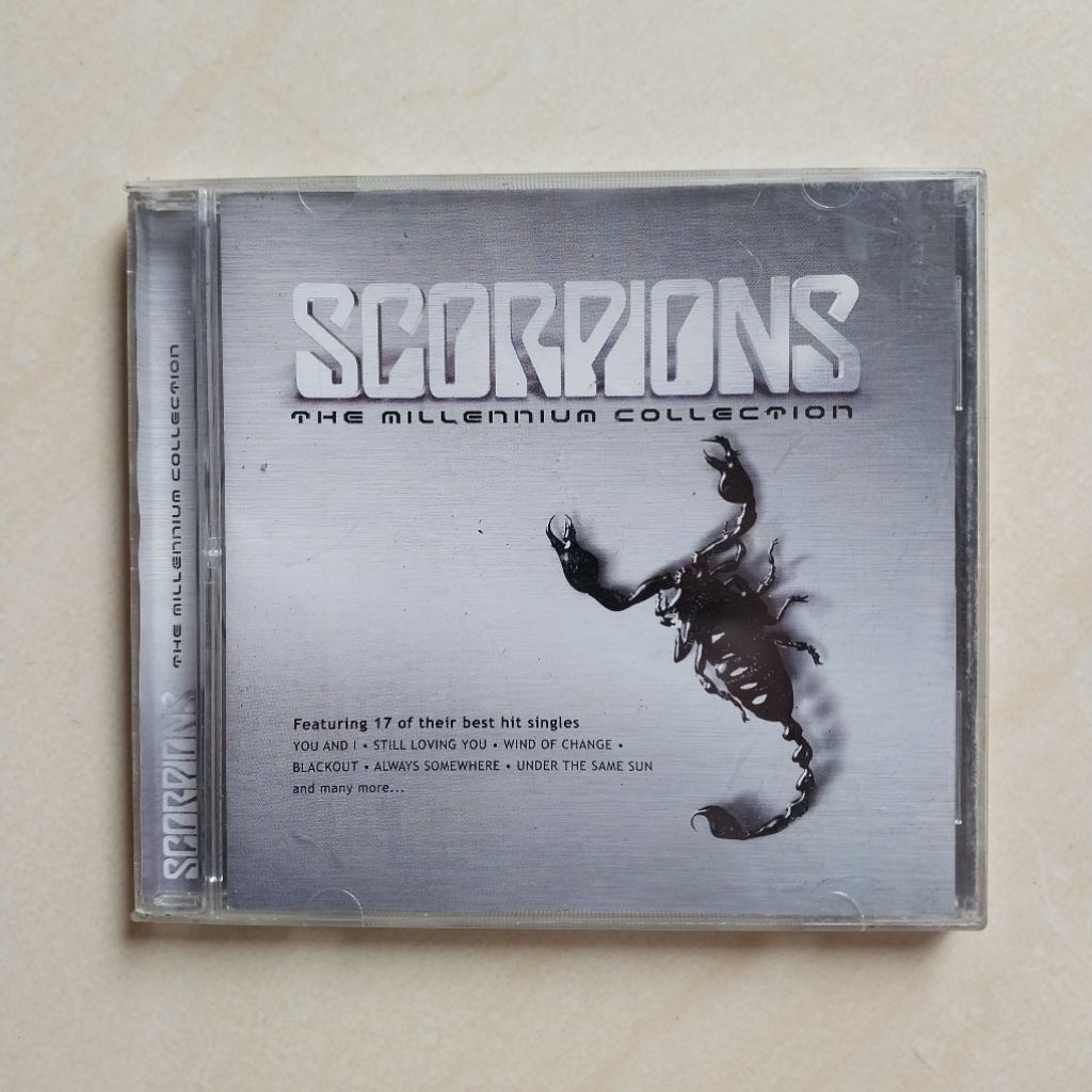 CD SCORPIONS THE MILLENIUM COLLECTION