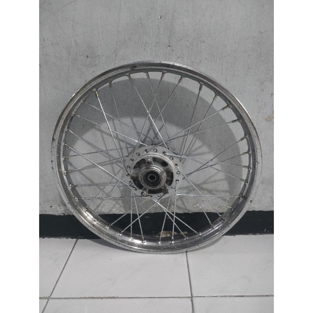 velg depan Supra lama Supra 100 Supra fit lama Kirana original